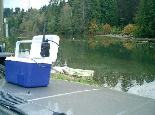 Testing TinyTrak 3 with VX-2R